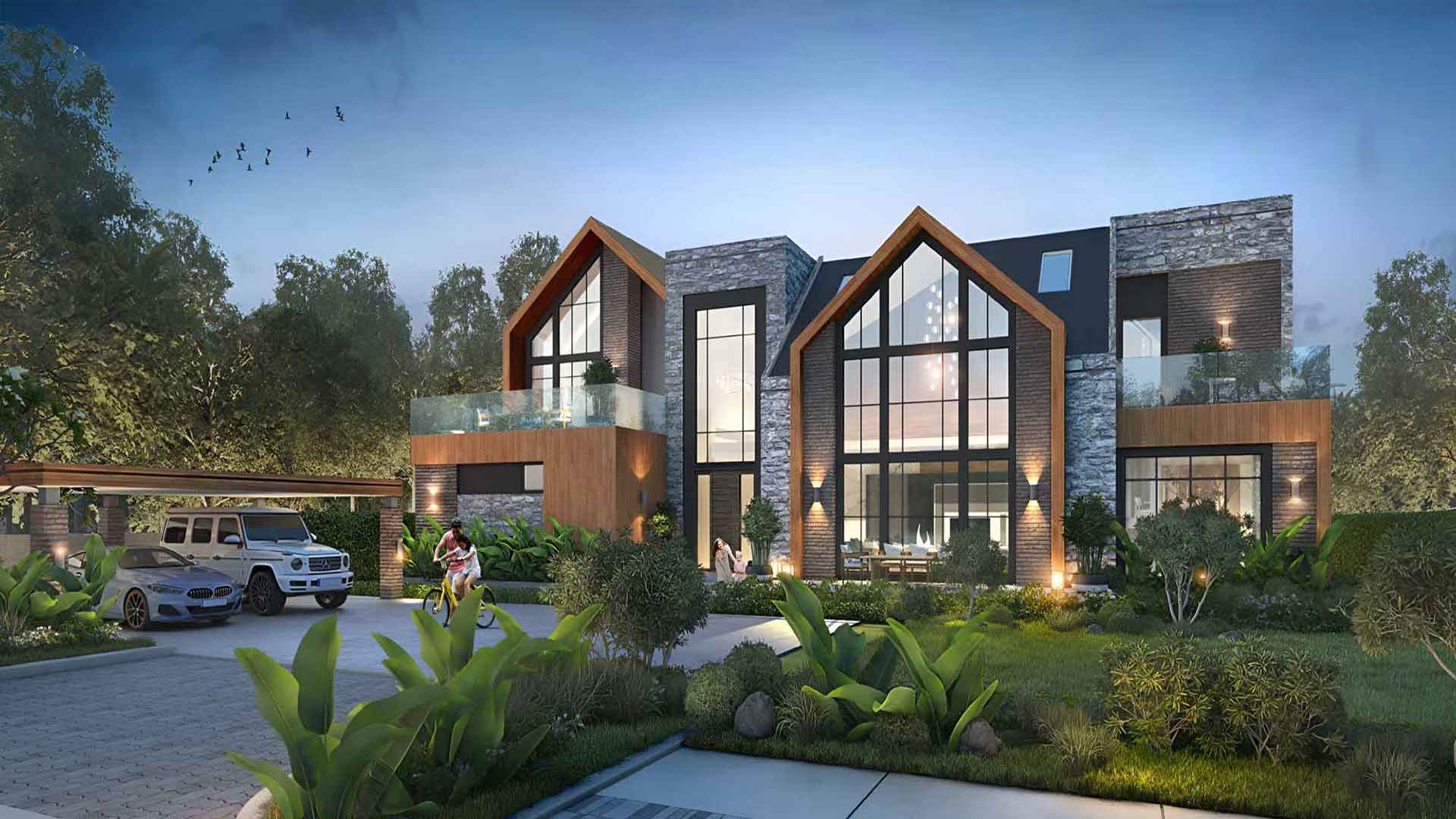 Damac Hills villas for sale