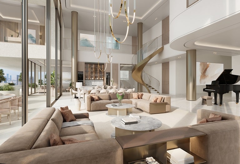 Luxury penthouses in Dubai