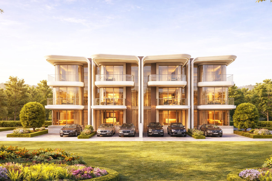Greenz by Danube modern townhouses